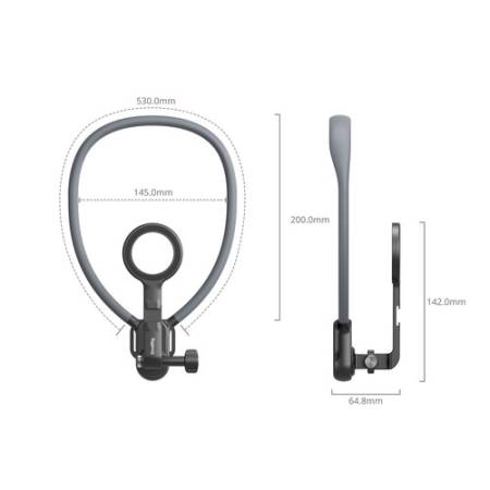 SmallRig 5127 - mocowanie na szyję, uchwyt magnetyczny MagSafe do smartfona